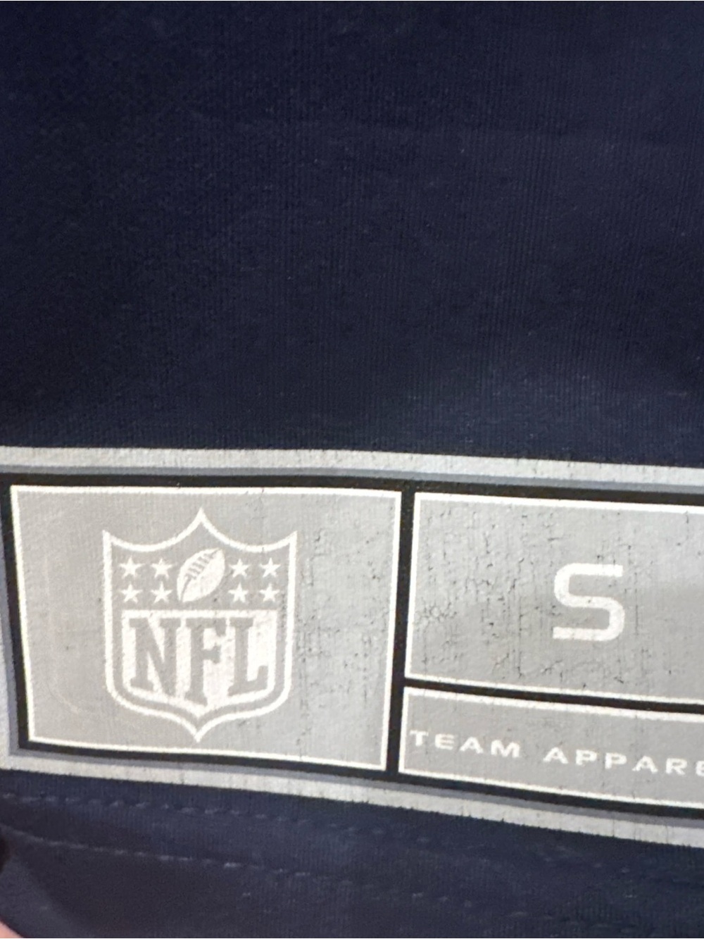 Kids Navy Blue #52 Mack Football Jersey - Picture 4 of 5